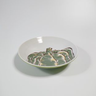 京野菜浅鉢（大）　かぼちゃ