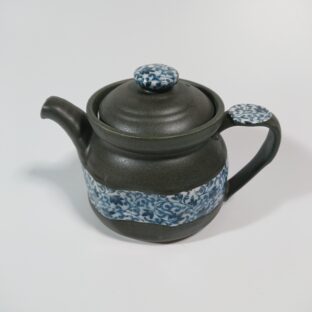 美濃焼急須　帯唐草ポット（大）