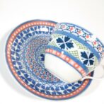 Pottery field　クラシカルフラワーコーヒー碗皿